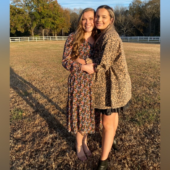 LOFT floral midi dress - Picture 4 of 4